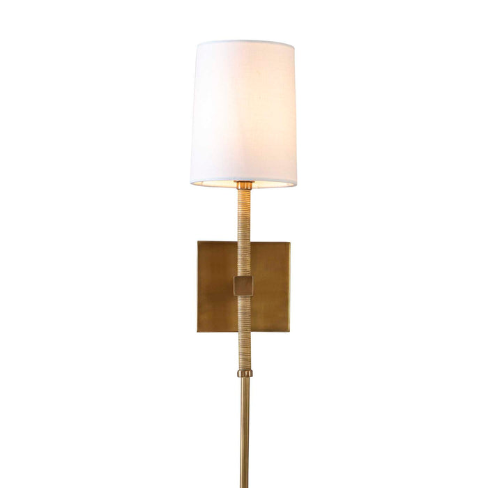 Wrap It Up - 1 Light Sconce - Brass