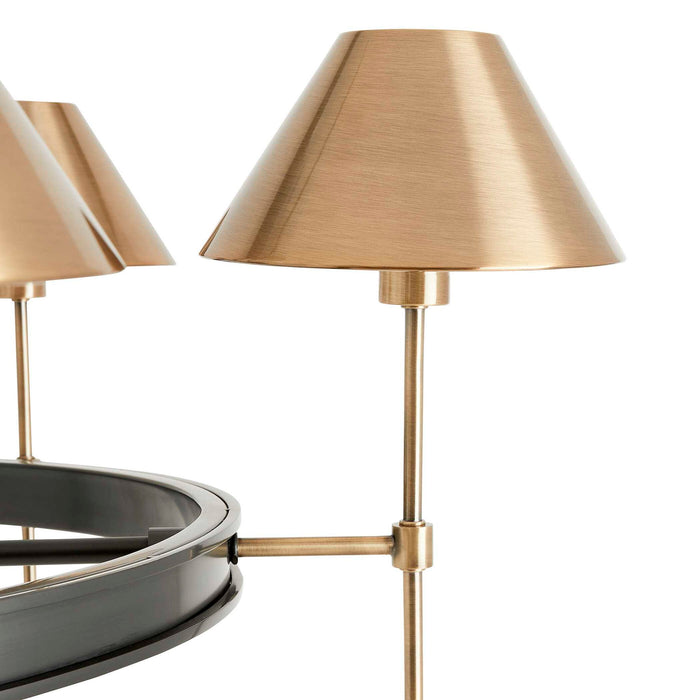 Streamline - 6 Light Chandelier - Brass / Bronze