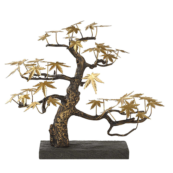 Bonsai - Small Sculpture - Brass