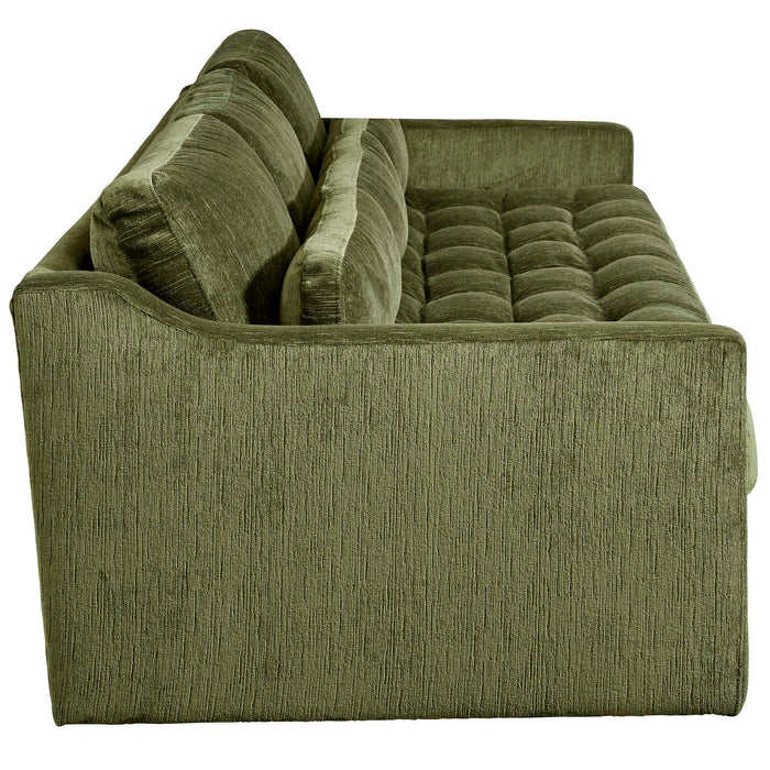 Slope Sofa - Sofa - Martini Olive Antique Velvet