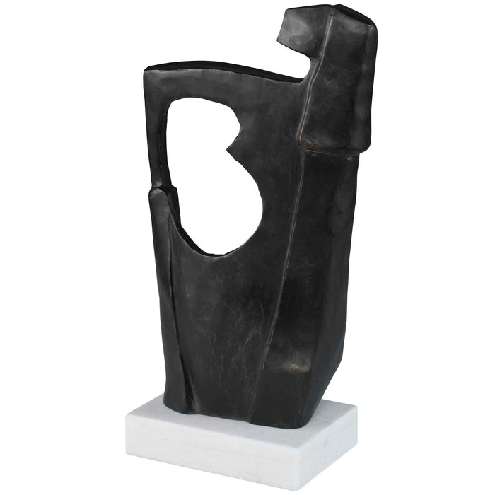 Proud Mary - Sculpture - Bronze / White