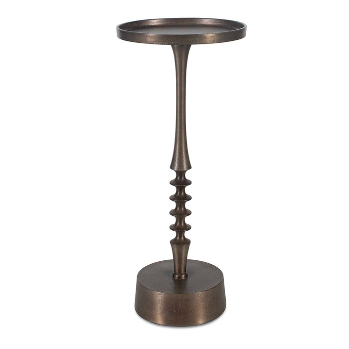 Accent Table - Antique Bronze