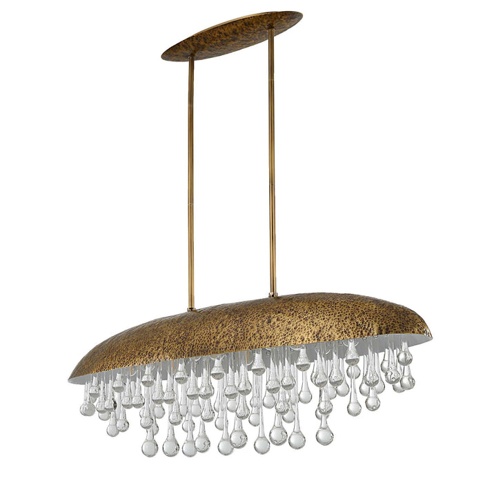Downpour - 10 Light Pendant - Oval