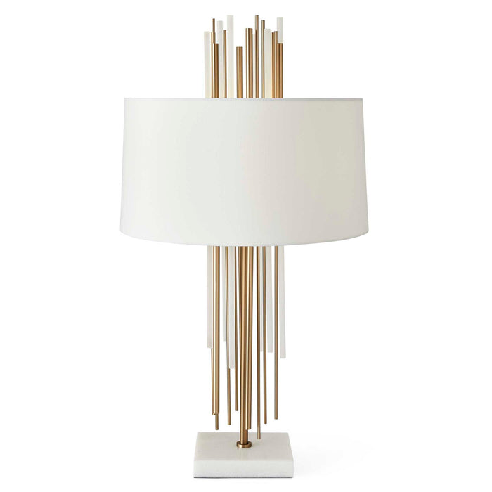 Cityscape - Table Lamp - Brass