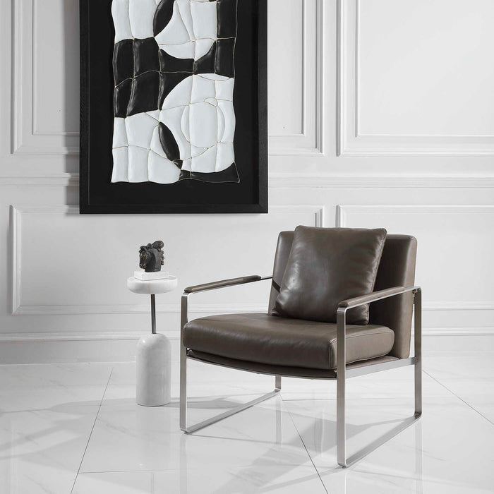 Four - Square Chair - Gray