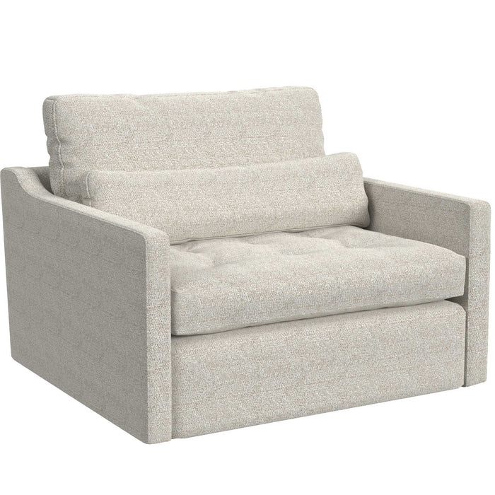 Slope - Tufted Swivel Chair-And-A-Half
