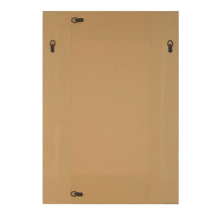 Grooved Texture Mirror - Gold