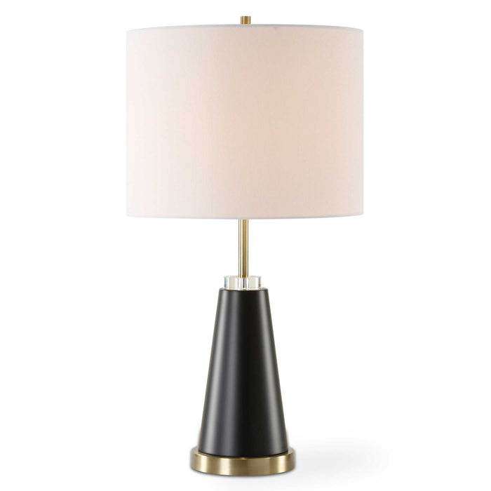 Table Lamp - White & Black