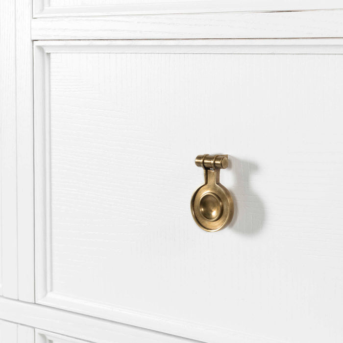Mansard - Tall Cabinet - White