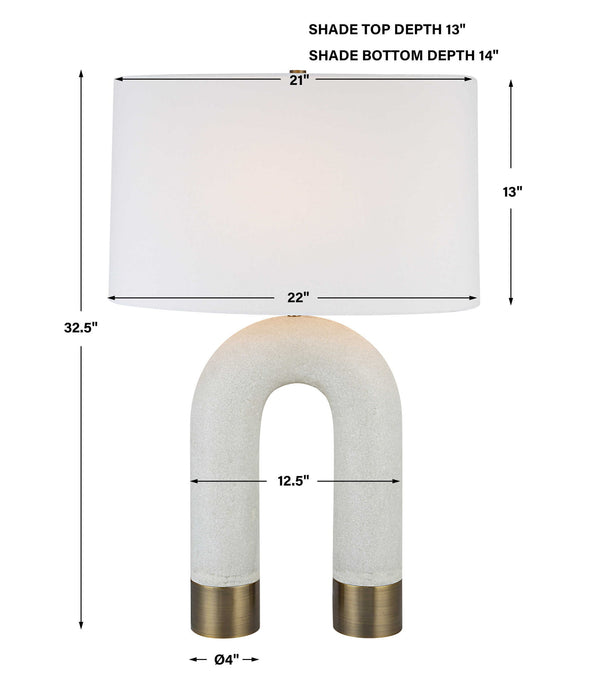 U-Turn - Table Lamp - White