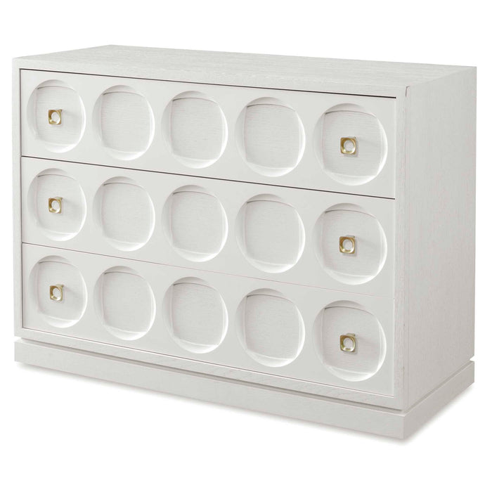 Roundabout - 3 Drawer Chest - White