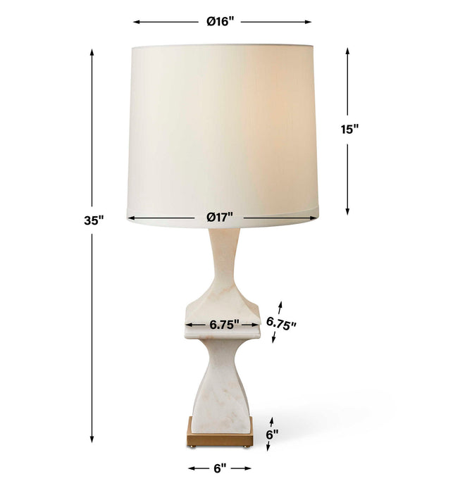 Shapely - Table Lamp - White