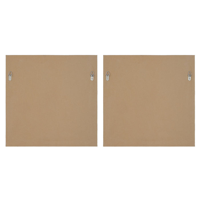 Glacial Coast - Framed Prints (Set of 2) - Light Brown