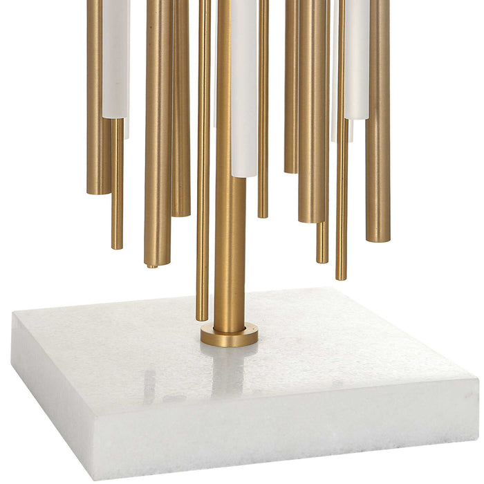 Cityscape - Table Lamp - Brass