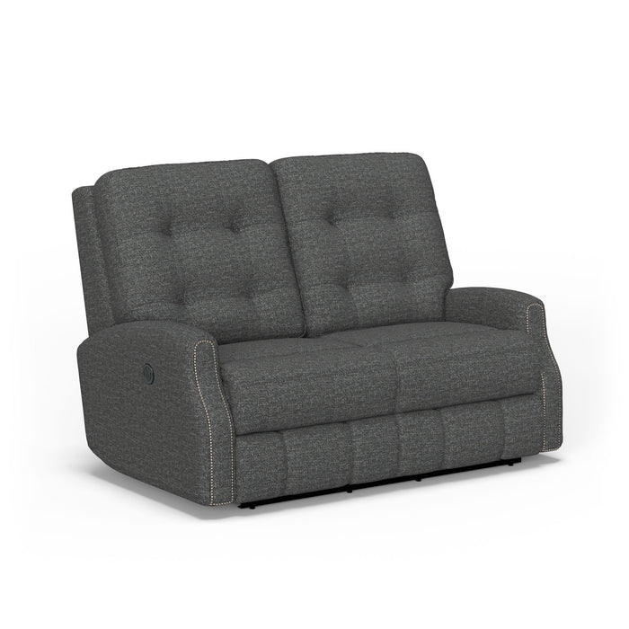 Devon - Reclining Loveseat, Nailhead Trim
