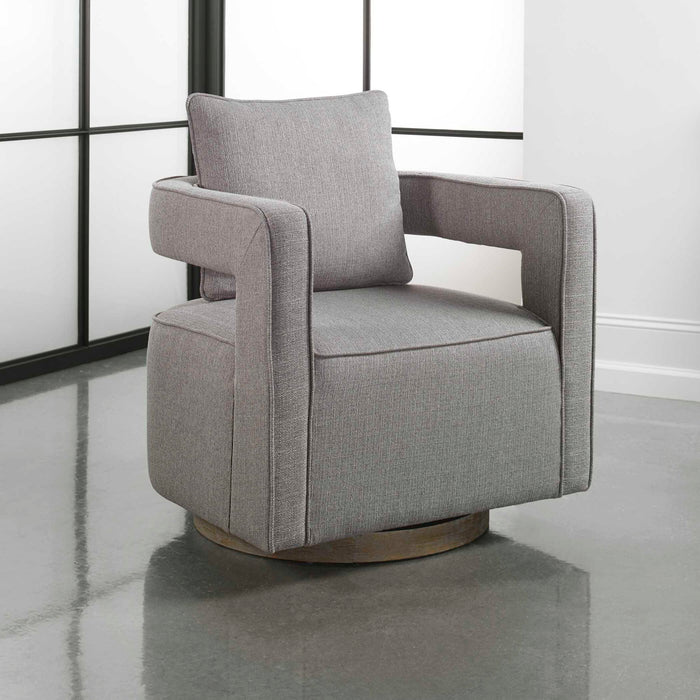 Nixon - Swivel Chair - Gray