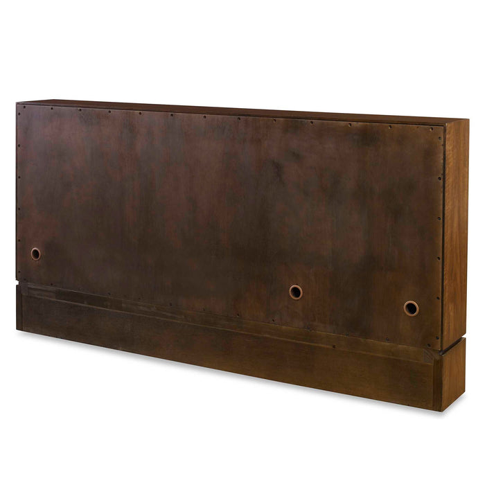 Ombre Luster - Console Table - Brass / Bronze / Woodtone