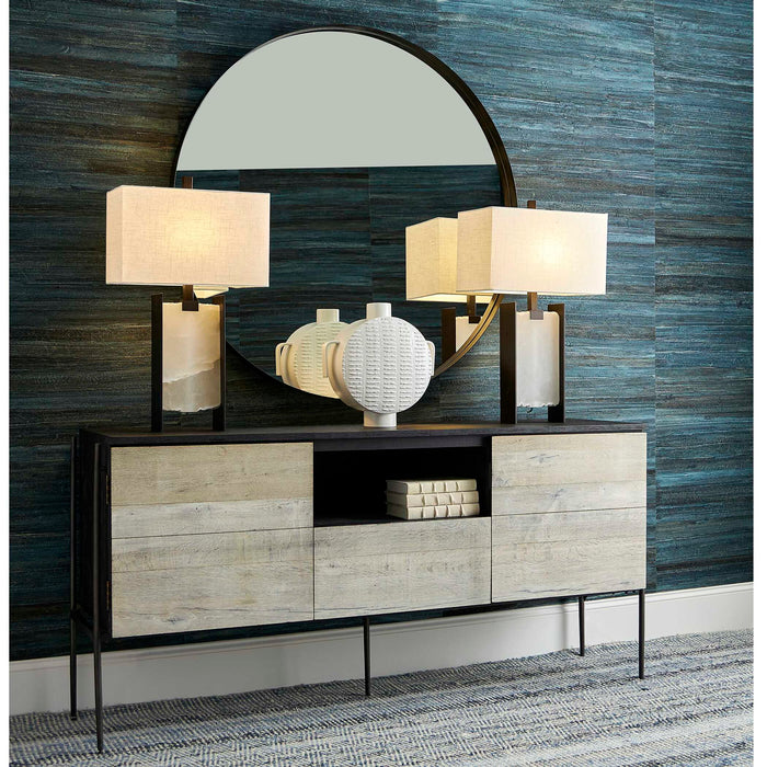Jess - Media Console - Black / Gray