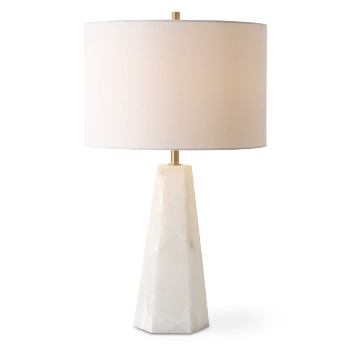 Table Lamp - White Marble