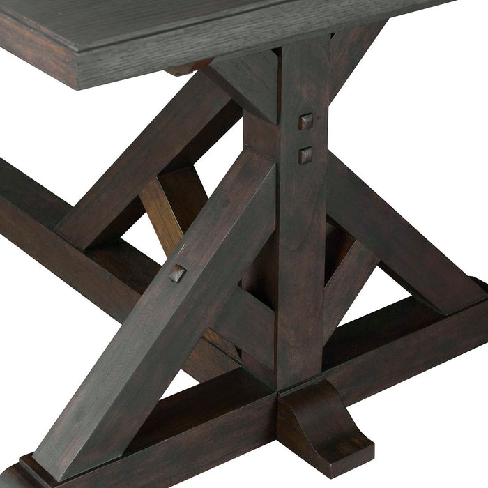 Low Country - Extension Dining Table - Brown / Woodtone