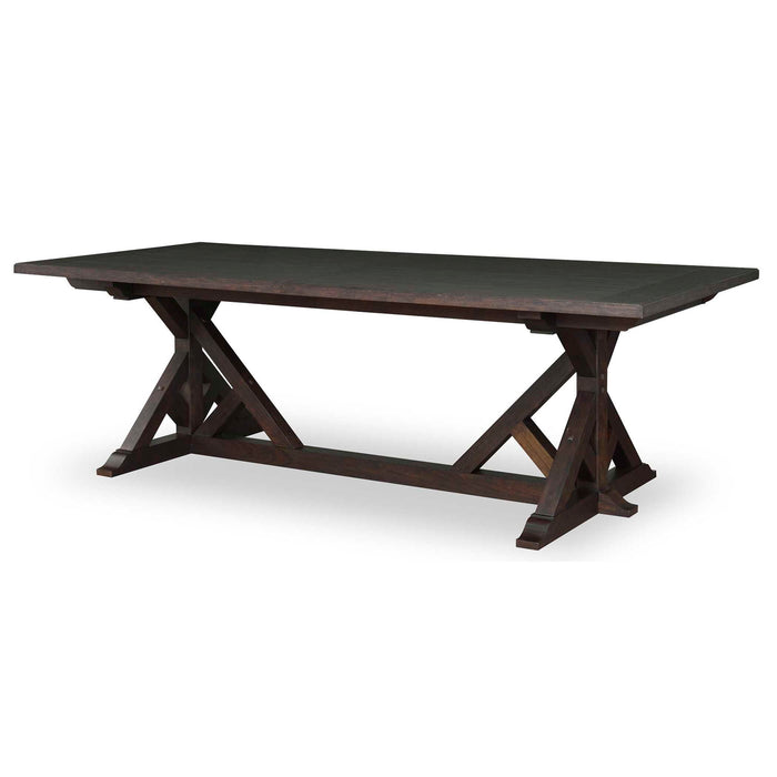 Low Country - Extension Dining Table - Brown / Woodtone