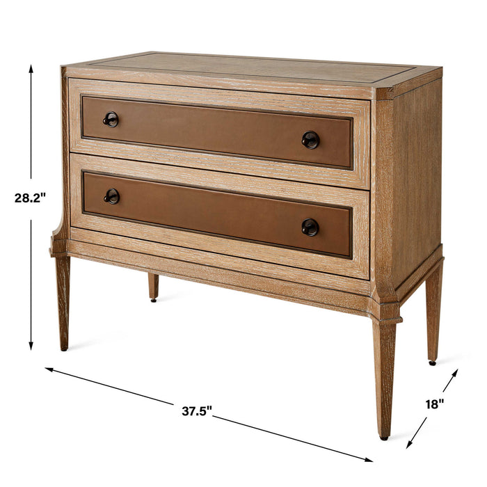 Hide Away - 2 Drawer Chest - Brown