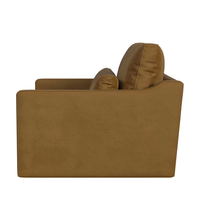 Slope - Tufted Swivel Chair-And-A-Half