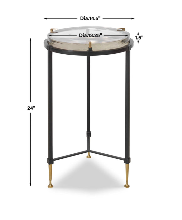 Ice - Block Accent Table - Round