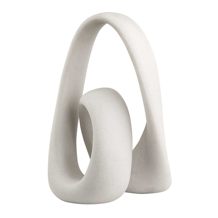 Knot Now - Tall Sculpture - White