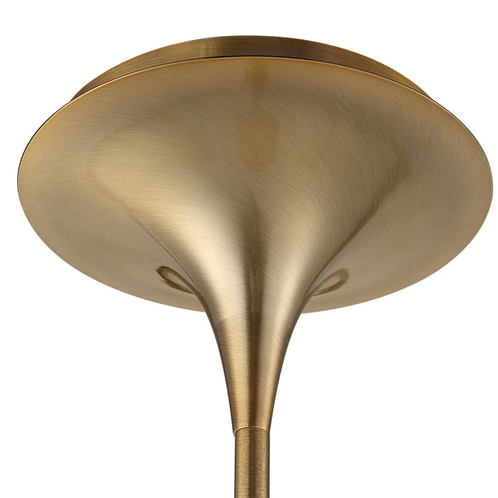 Big Drip - 1 Light Pendant - Brass