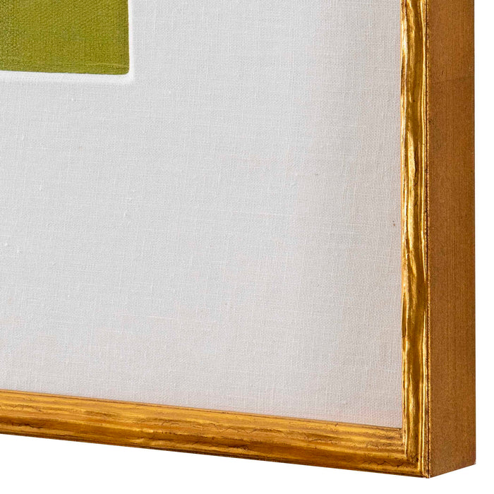 Petite Bijoux - Framed Canvases (Set of 2) - Lime