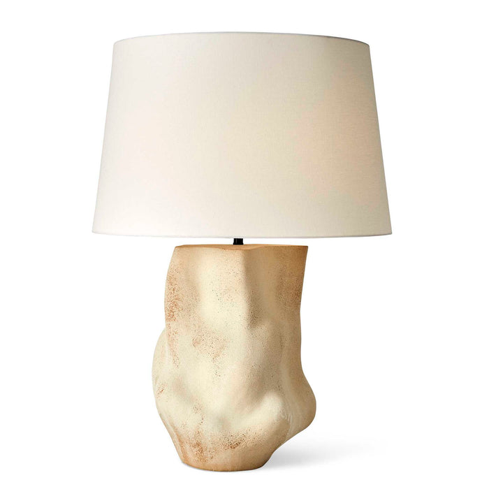 Grotto - Table Lamp - Brown / White