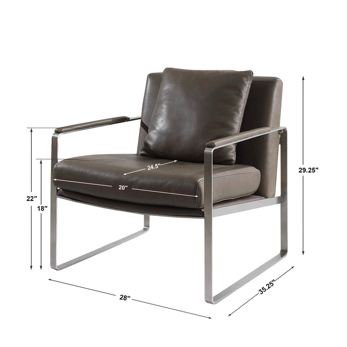 Four - Square Chair - Gray