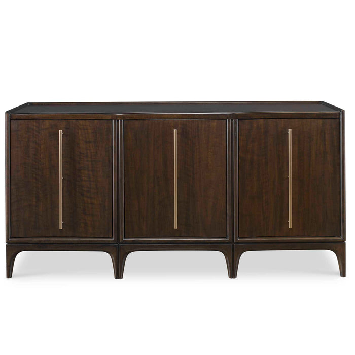 Curvature - Cabinet - Brass / Brown