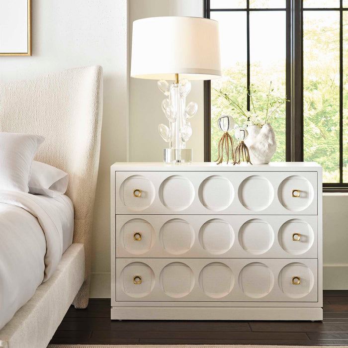 Roundabout - 3 Drawer Chest - White