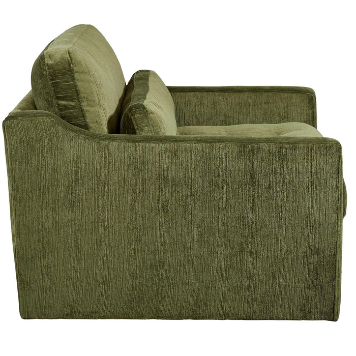 Double Martini - Swivel Chair-And-A-Half - Green