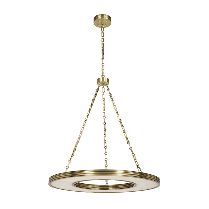 Newport - 1 Light LED Pendant - Brass