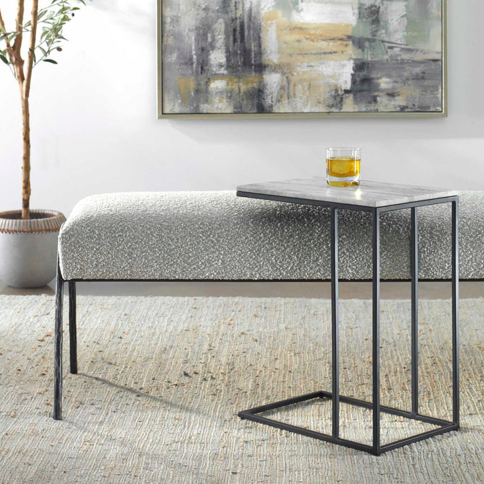 Accent Table - Black & White