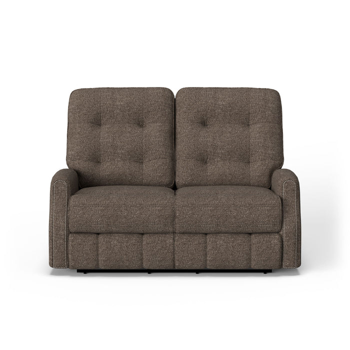 Devon - Reclining Loveseat, Nailhead Trim