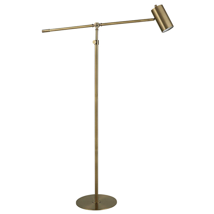 Floor Lamp - Antique Brass