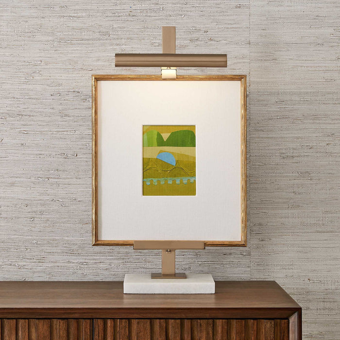 Lean On Me - Lighted Easel - Brass / Gold