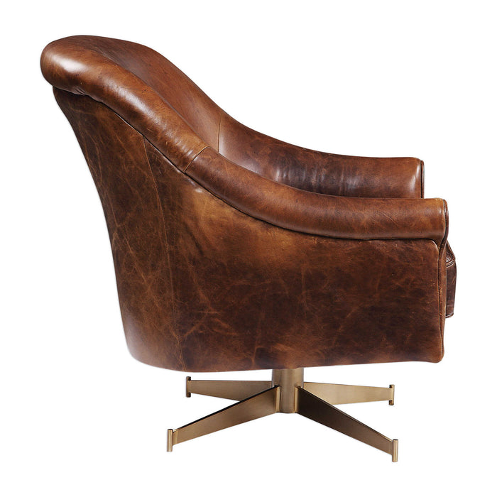 Ellington - Swivel Chair - Brown