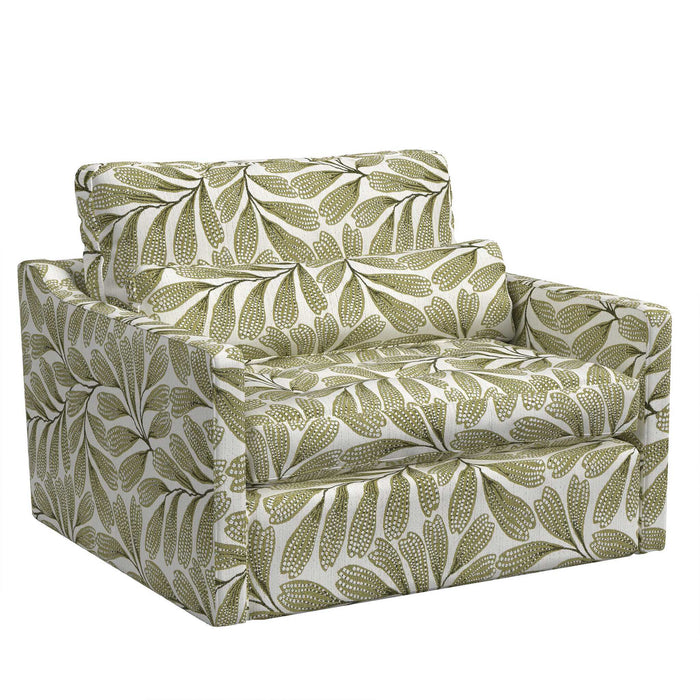 Slope - Tufted Swivel Chair-And-A-Half