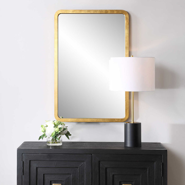 Mirror - Gold Leaf