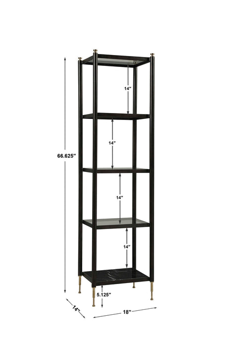 Viceroy - Etagere - Black / Gold