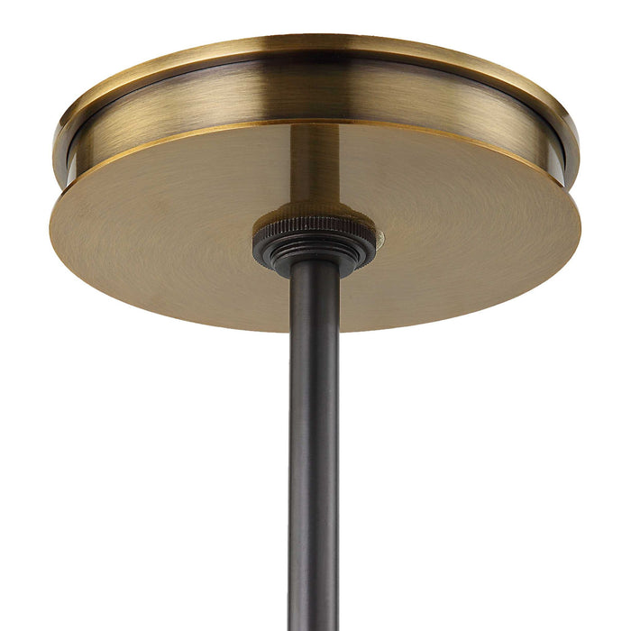 Streamline - 6 Light Chandelier - Brass / Bronze