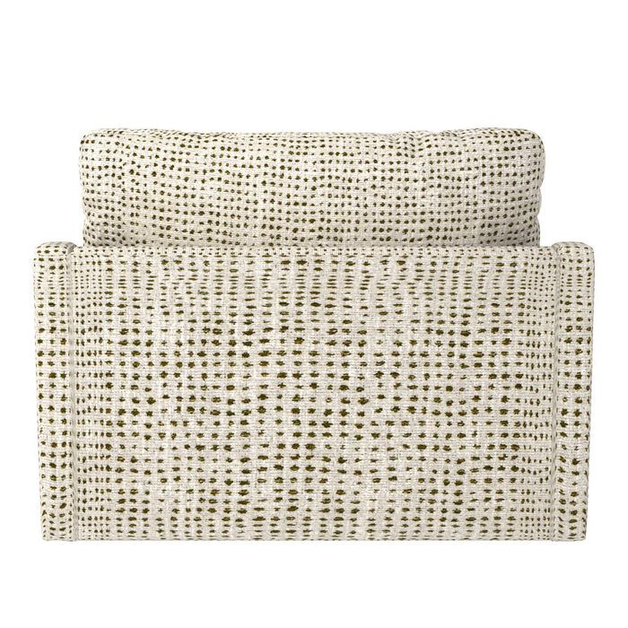 Slope - Tufted Swivel Chair-And-A-Half