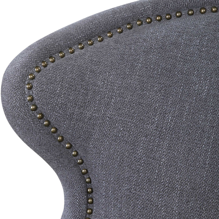 Biscay - Swivel Chair - Dark Gray