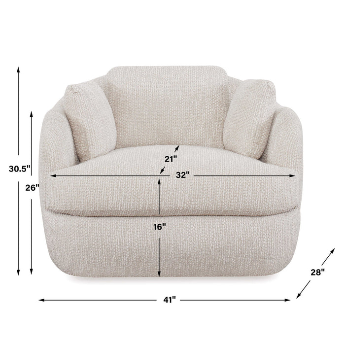 Scoop and a Half - Swivel Chair