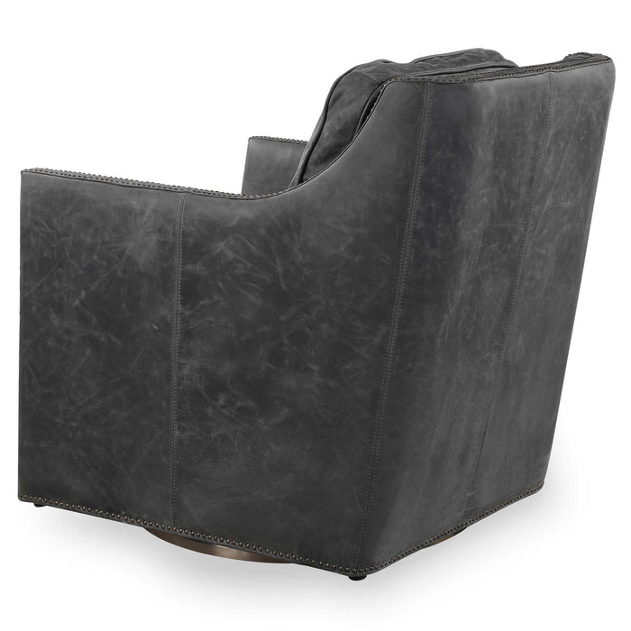 Inclination - Swivel/Glider Chair - Charcoal Gray